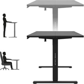 Elektrický výškovo nastaviteľný stôl Mark Adler Leader 7.6 čierny