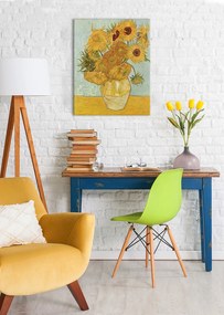 Obraz na plátne Vincent van Gogh - Váza s dvanástimi slnečnicami | rôzne rozmery