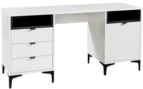 Písací Stôl Fabio 1D3S doska biela