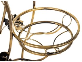 Stojan na kvety 100x70 cm zlatá