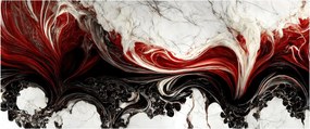 Obraz - Mramorovaná abstrakcia (120x50 cm)