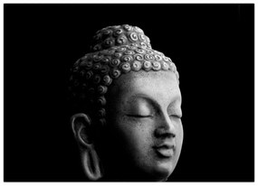 Obraz - Budha, portrét (70x50 cm)