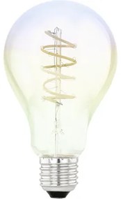 LED žiarovka Eglo E27 / 4 W 200 lm 2000 K priehľadná/fialová