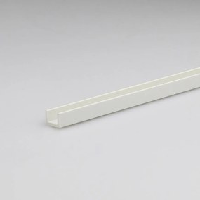 Profil U PVC biely lesk 6.2x8.7x1000