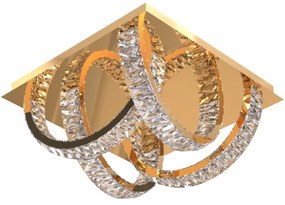 Zuma Line MX3274-4-3GT - LED Stropné svietidlo TULA LED/23,5W/230V zlatá