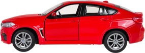 Model auta BMW X6M RASTAR 1:24 červený