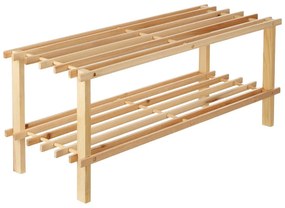 Stojan na topánky z jedľového dreva v prírodnej farbe – Premier Housewares