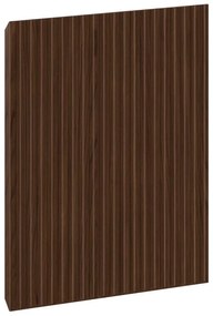Mexen Mexen, Rýhované čelo pre korpus kúpeľňovej skrinky 35 x 43,5 cm, orech, 91A21-0350-470-1-86