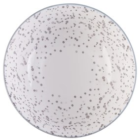 Miska na cereálie biela / svetlo-sivá 17,8 cm - Basic - 490833
