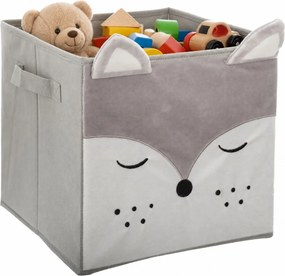 Úložný box Wolf, 29x29x29 cm, sivá