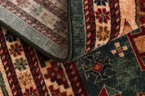 Koberec KASHQAI 4306 400 zelený / béžový