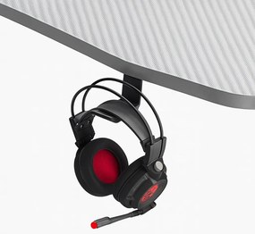 Herný stôl BG01 biely 140 cm