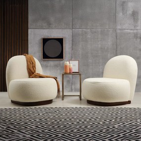 Kreslo Tina Bouclet White