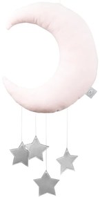 lovel.sk Závesná dekorácia mesiačik Shiny - Candy Pink