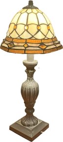 Tiffany lampa WOOD ANTIQUE CARAMEL Ø25*56 1*E27