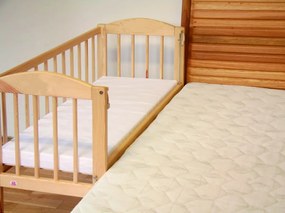 SC Detská postieľka Baby 90x40 prírodná