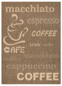 Koberec SIZAL FLOORLUX 20221 coffee / mais