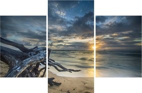 Obraz mora pri západe slnka (90x60 cm)