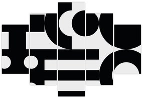 Obraz - Geometrická abstrakcia N⁰3 (150x105 cm)