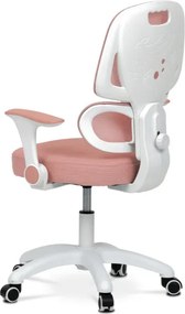 Detská otočná stolička ružová KA-K1063 PINK