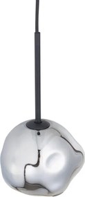 Brilagi - Závesný luster na lanku VULCANO 1xG9/8W/230V pr. 15 cm čierna/dymová čierna