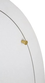 Úložná skrinka Venus 60 cm biela/zlatá