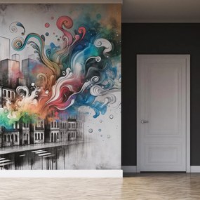 Fototapeta - Priemyselný život (147x102 cm)