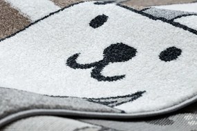 Dywany Łuszczów, Detský kusový koberec Fun Gatti Cats multi, 160x220, šedá, detská izba