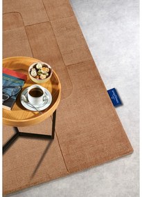Hnedý ručne tkaný vlnený koberec 160x230 cm Charlotte – Villeroy&amp;Boch
