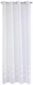 ZÁCLONA AILEEN 140X250 CM BIELA