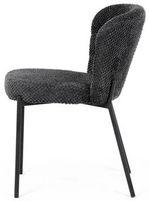 Autronic BONTEC Jedálenská stolička, sivá, látka bouclé, CT-W1077 GREY2 Farba: Béžová
