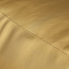 Taburetka Cubo zlatá ekokoža