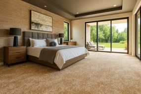 Condor Carpets, Metrážny koberec Serena 6652, na mieru, šíře 4m,5m, hnedá, filc, detská izba