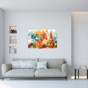 Obraz - Akvarelové ilustrácie (90x60 cm)