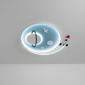 Brilagi -LED Detské stropné svietidlo STARSHIP LED/64W/230V 3000/4500/6000K modrá