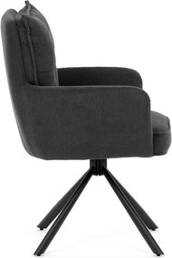 Jedálenská stolička sivá HC-X1128 GREY2