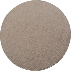 Ayyildiz, Kusový koberec Helix 2200 beige kruh, 80x80, béžová, chodba / predsieň