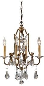 Feiss FE-VALENTINA4 - Luster na reťazi VALENTINA 4xE14/60W/230V
