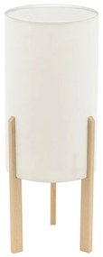 Eglo Eglo 97891 - Stolná lampa CAMPODINO 1xE27/60W/230V výška 400mm biela EG97891