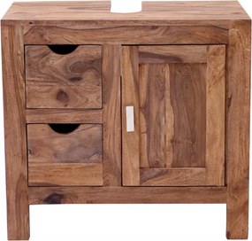 Skrinka pod umývadlo Amba 90x70x45 z indického masívu palisander Only stain