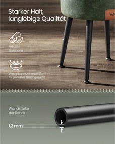 EKHO taburetka, odkladací stolík s úložným priestorom, syntetická koža, zelená