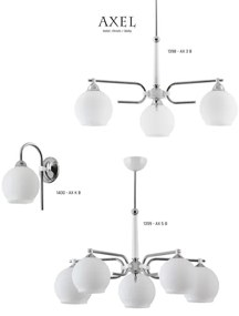 Jupiter 1398 - AX 3 B - Luster na tyči AXEL 3xE27/60W/230V