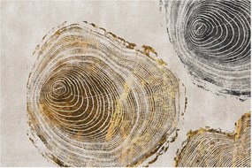 Obraz - Abstrakcia kmeňov (90x60 cm)