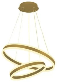 LED Stmievateľný luster na lanku LED/135W/230V 3000-6500K + diaľkové ovládanie