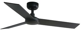 FARO 34296WT-Stropný ventilátor RUDDER S čierna pr. 106 cm WT + diaľkové ovládanie