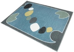 Detský koberec LIMA M043A krémový / svetlosivý