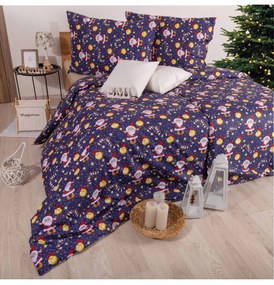 Vianočné obliečky bavlnené Mikuláš EMI