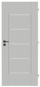 DRE Aura interiérové dvere auri pravé 70 cm sivá matná AURASM70P