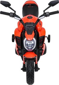 Elektrická motorka Ducati Diavel x Bentley oranžová