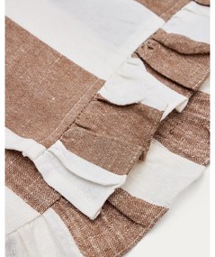 Behúň na stôl s prímesou ľanu 50x150 cm Maura – Kave Home